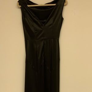 Black formal dress